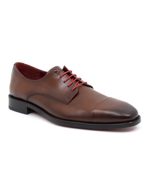 Lukile Derbys aus 100% Leder, braun