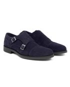 Blaue Mönche aus Mimonk-Veloursleder