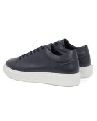 Marineblauwe sneakers van 100% leer Melin