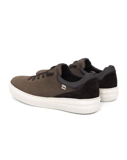 Zapatillas Nitovi marrones 100% piel