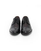 Manir Derbys aus 100% Leder, schwarz