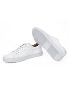 Witte sneakers van 100% leer van Conor