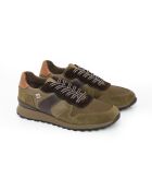 Catanor groene sneakers van 100% leer