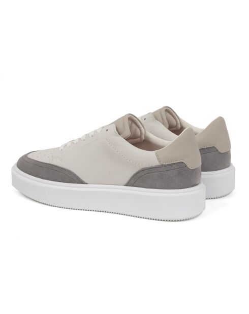 Witte sneakers van 100% leer Kabil