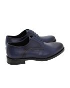 Derbys aus 100% marineblauem Pateri-Leder