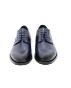 Derbys aus 100% marineblauem Pateri-Leder