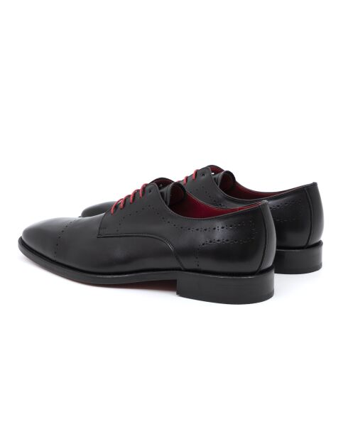 Derbies 100 % cuir Lucine noirs