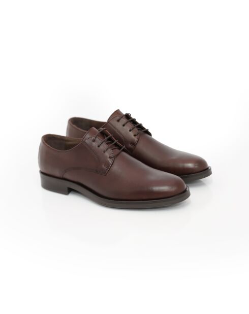 Derbies 100 % cuir Batior marron