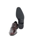 Derbies 100 % cuir Pafor bordeaux