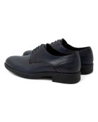 Derbies 100 % cuir Cantor bleu marine