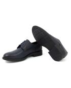 Derbies 100 % cuir Cantor bleu marine