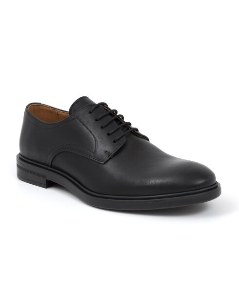 Derbies 100 % cuir Mideli noirs