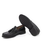 Mocassins 100 % cuir Begorla noirs