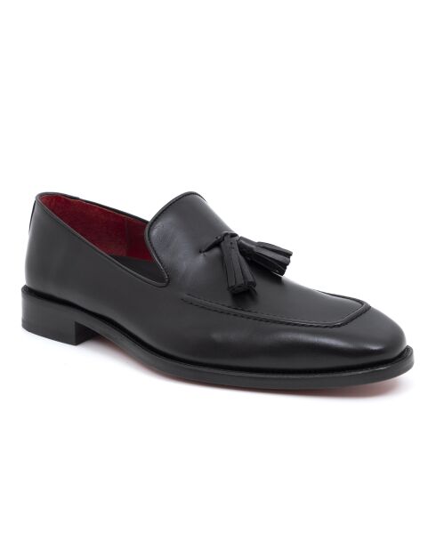 Schwarze Loafer Lubor aus 100% Leder