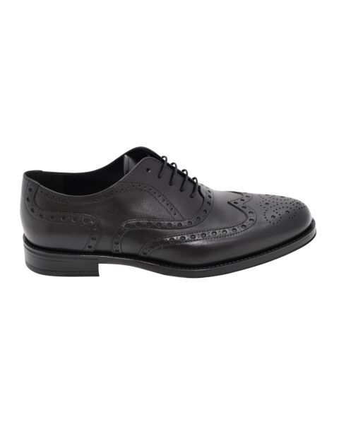 Chaussures Oxford 100 % cuir Pabro noirs