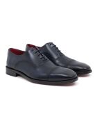 Zapatos Oxford Lugado azules 100% piel