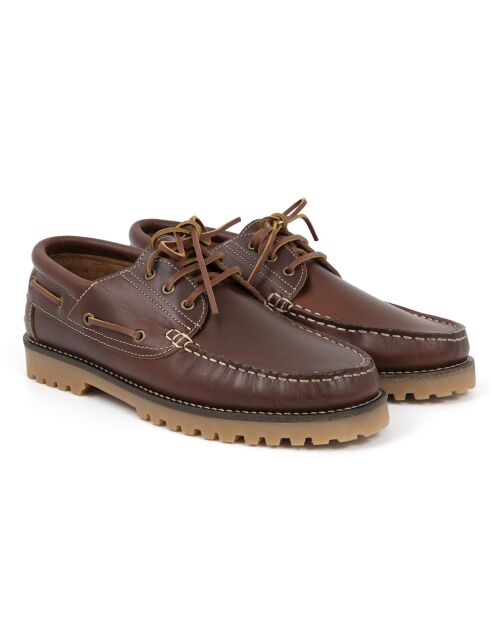 Minol camel Bootsschuhe aus 100% Leder