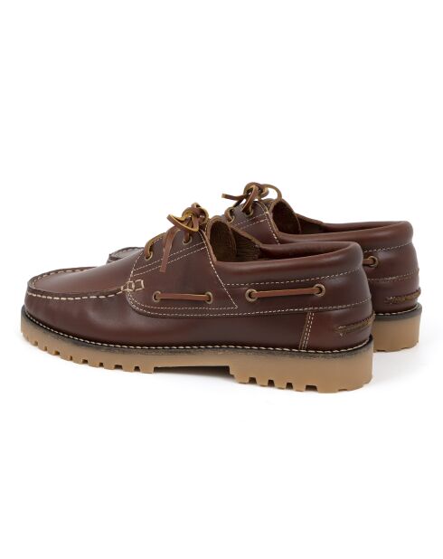Minol camel Bootsschuhe aus 100% Leder