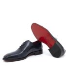 Derbies Lonalo blauwe Oxford-schoenen van 100% leer