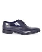 Marineblauwe Pamor Oxford-schoenen van 100% leer