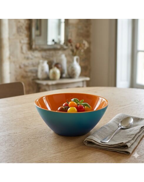 Contenant My Fusion bleu/orange - D.25 cm