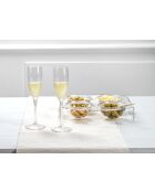 Transparante aperitiefhouder