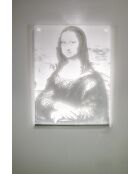 Leonard transparente Leuchttafel - 38x28x1 cm