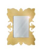 Altergo gouden tafelspiegel - 42x15x33 cm