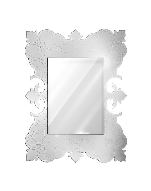 Altergo zilveren tafelspiegel - 42x15x33 cm