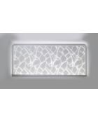 Testiera doppia trasparente Gauguin - 180x1x75 cm