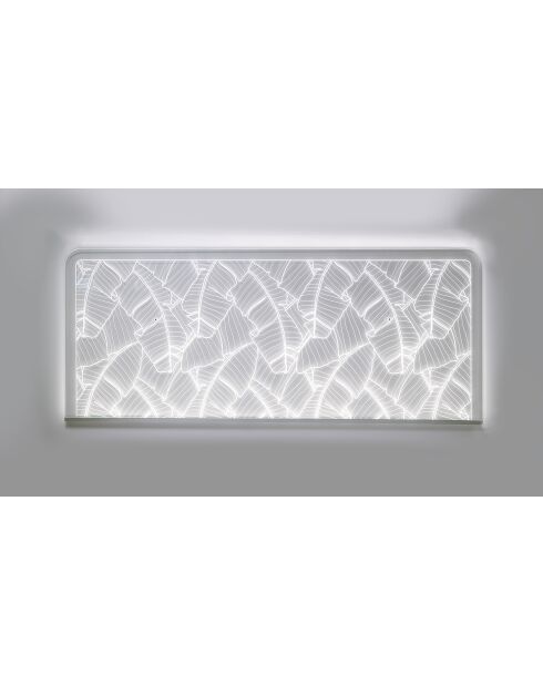 Testiera doppia trasparente Gauguin - 180x1x75 cm