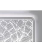 Testiera doppia trasparente Gauguin - 180x1x75 cm