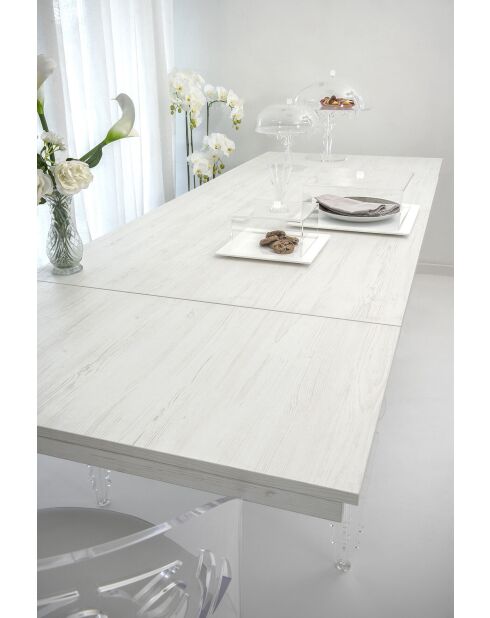 Table egeo blanche - 100x170x40 cm