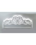 Botticelli transparentes doppeltes Kopfteil - 180x1x75 cm