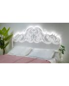 Botticelli transparentes doppeltes Kopfteil - 180x1x75 cm