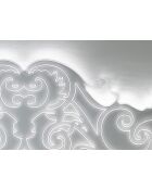 Botticelli transparentes doppeltes Kopfteil - 180x1x75 cm