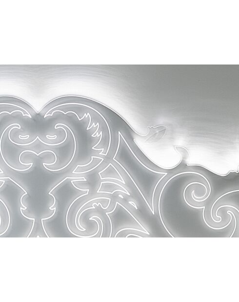 Botticelli transparentes doppeltes Kopfteil - 180x1x75 cm