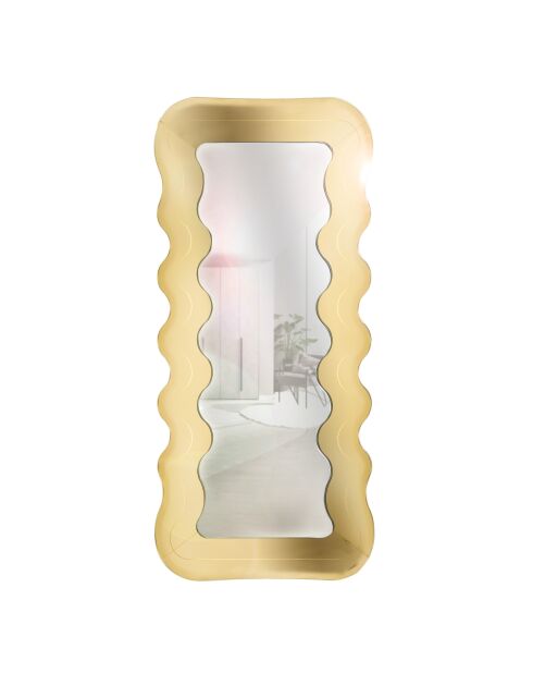 Klimt gouden spiegel - 78x3x170 cm