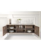 Cortenbrauner TV-Ständer