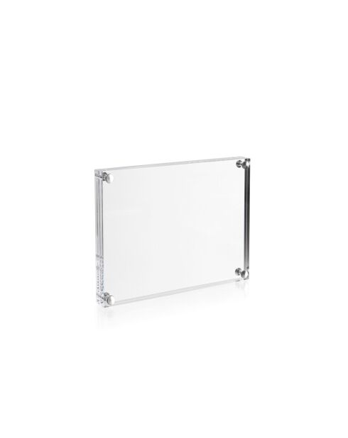 Marco de fotos transparente de 21 x 16