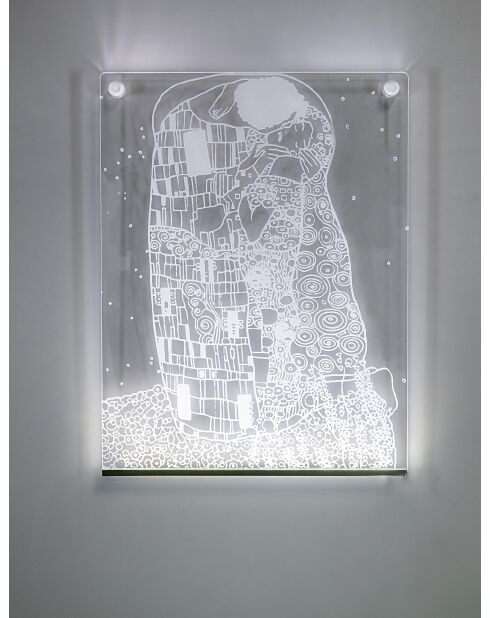 Tablero de luces transparente Kiss - 38x28x1 cm