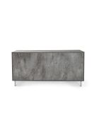 Buffet placard gris - 160x60x70 cm