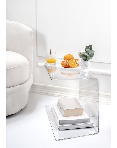 Alari transparante salontafel