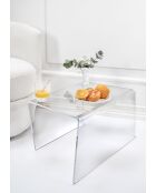 Alari transparante salontafel
