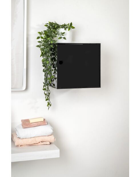 Armoire murale clio noire - 45x46x51 cm