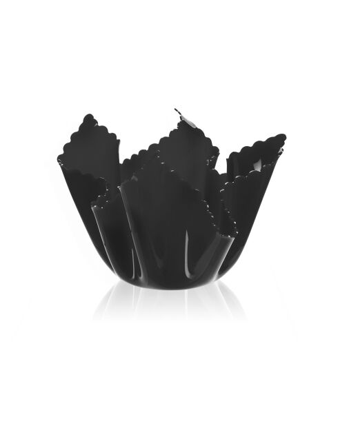 Marguerite Drapes Schwarze Vase