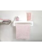 Porte - serviettes clio petit blanc - 30x79x11 cm