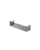 Porte - serviettes clio petit gris - 17x46x11 cm