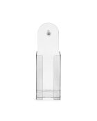 Porte - papier toilette clio multiple transparent - 34x53x22 cm