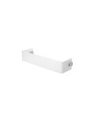 Porte - serviettes clio petit blanc - 17x46x11 cm